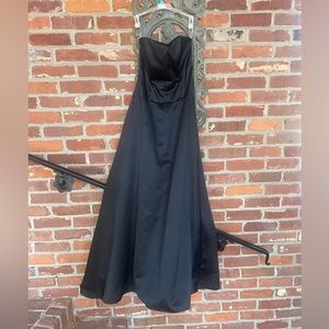 Mackenzie Michaels Black Designer Ball Gown